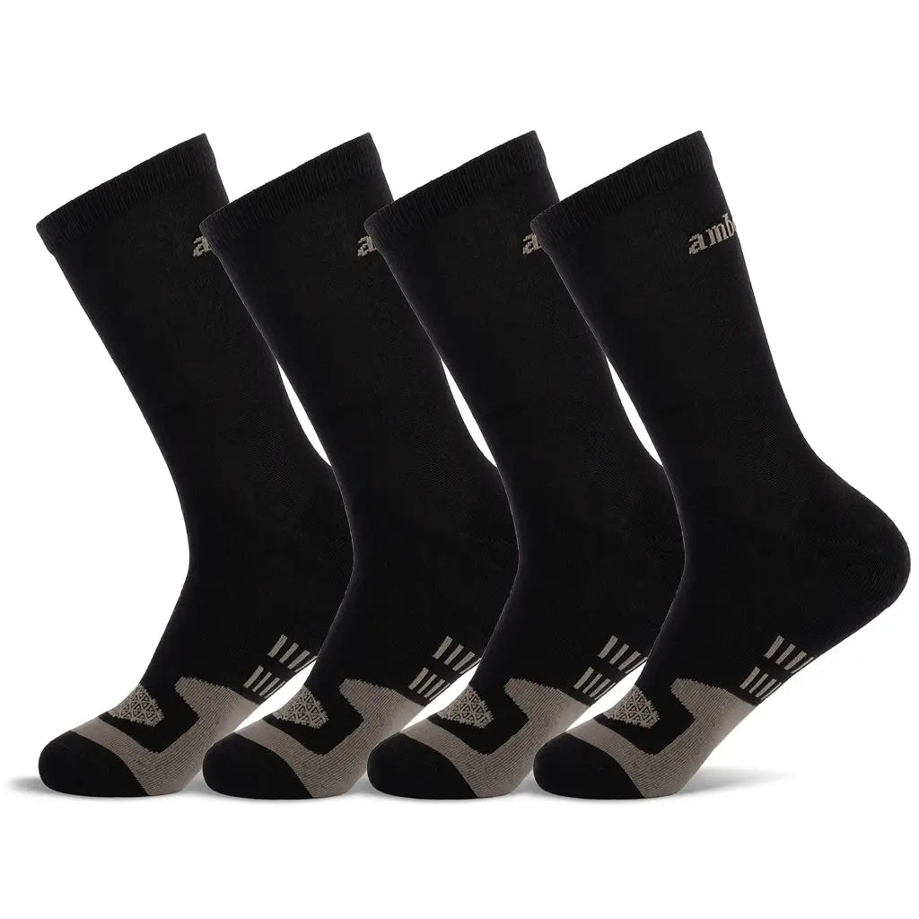 4 Pack of Socks - Obsidian